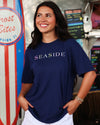 Navy Blue Colors of Seaside Rainbow Tee