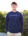 Navy Longsleeve Unisex Seaside Tee