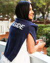 Navy Seaside Ellsworth and Ivey Knit Sweater Seaside Florida The Seaside Style 30A