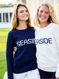 Navy Seaside Knit Sweater