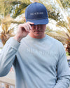 Navy Blue Unisex Seaside Rope Hat The Seaside Style 30a