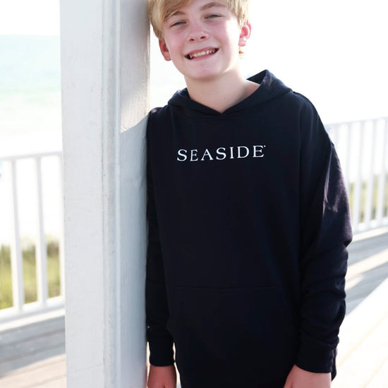 Navy Youth Pullover Hoodie