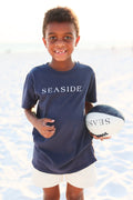 Navy blue Youth Shortsleeve Seaside Tee