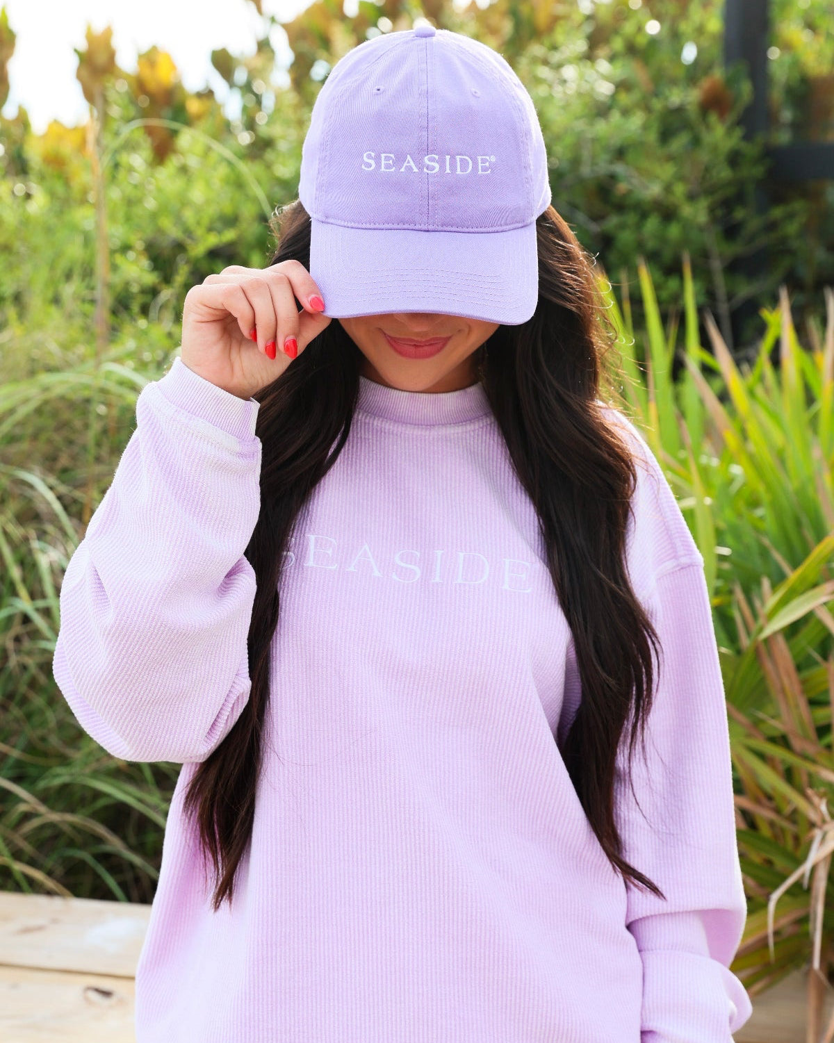 Orchid Lavender Purple Adult Seaside Hat