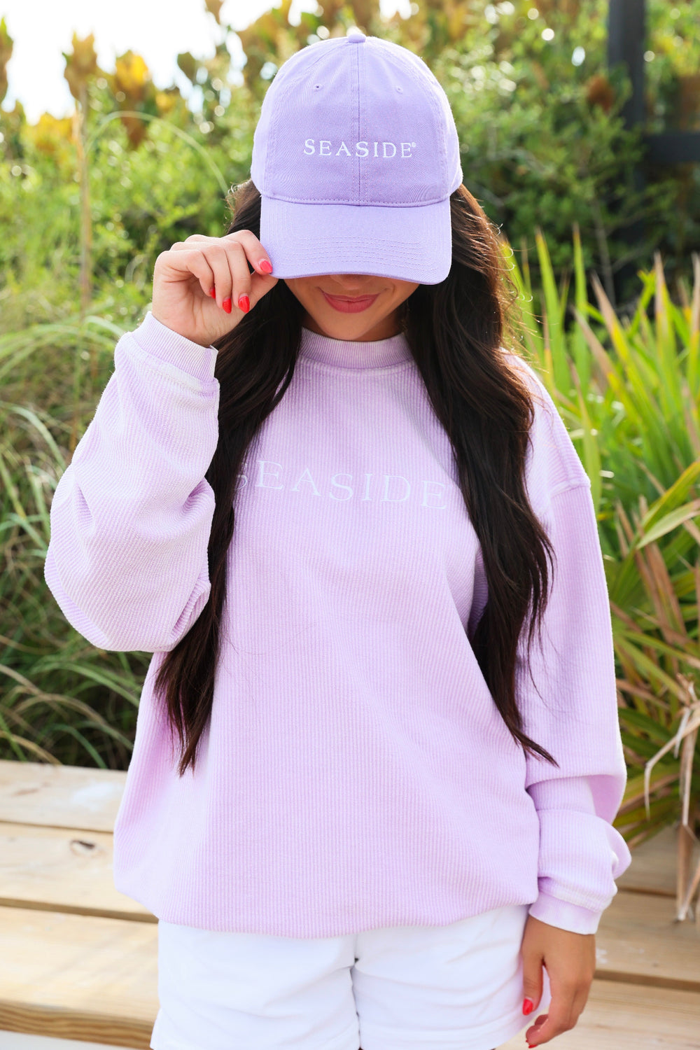 Orchid Lavender Purple Adult Seaside Hat