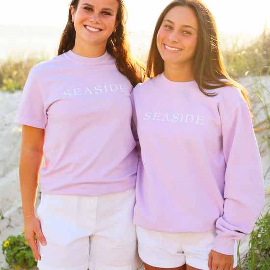 Orchid Purple Shortsleeve Unisex Seaside Tee 