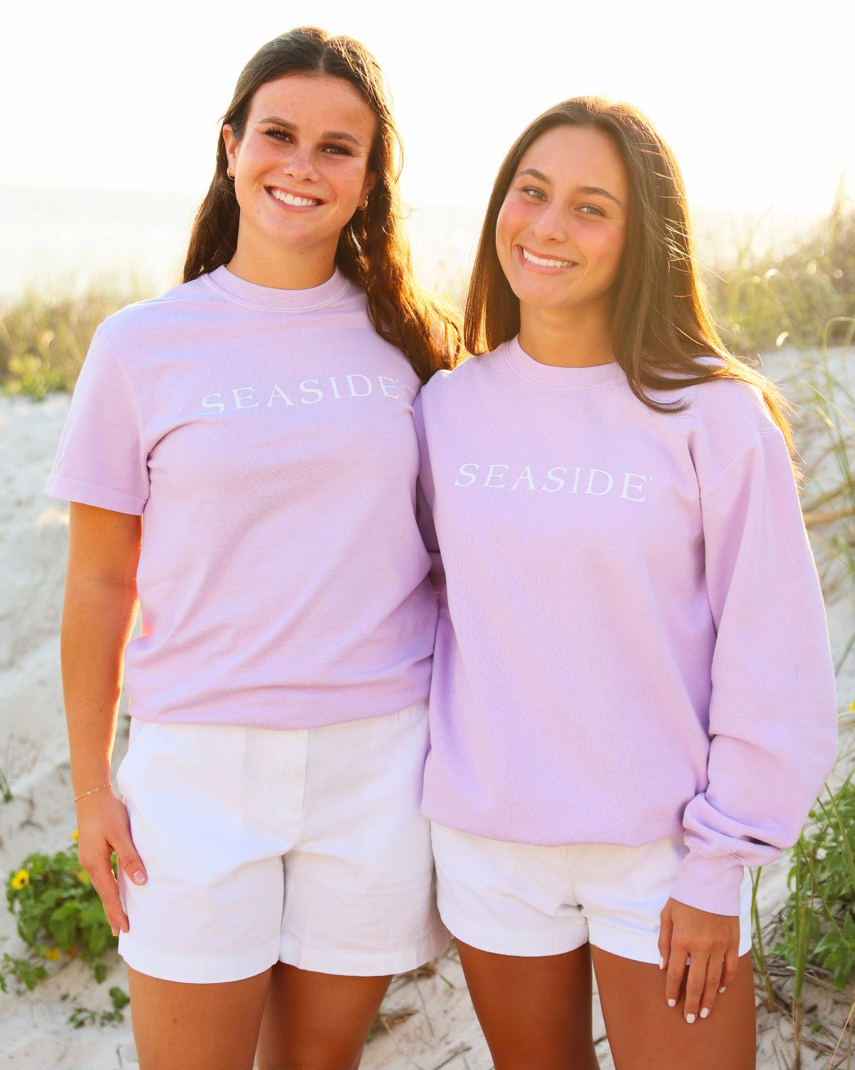 Orchid Purple Shortsleeve Unisex Seaside Tee 