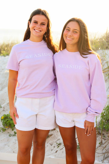 Orchid Purple Shortsleeve Unisex Seaside Tee 