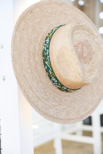 Paradise Floral Palm Hat