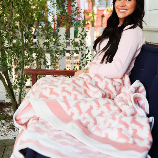 Pink Bud the Dachshund ChappyWrap Seaside Florida The Seaside Style