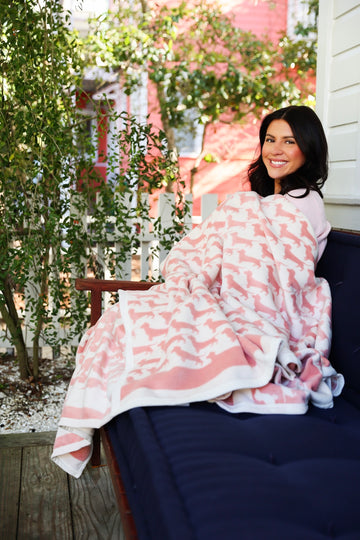 Pink Bud the Dachshund ChappyWrap Seaside Florida The Seaside Style