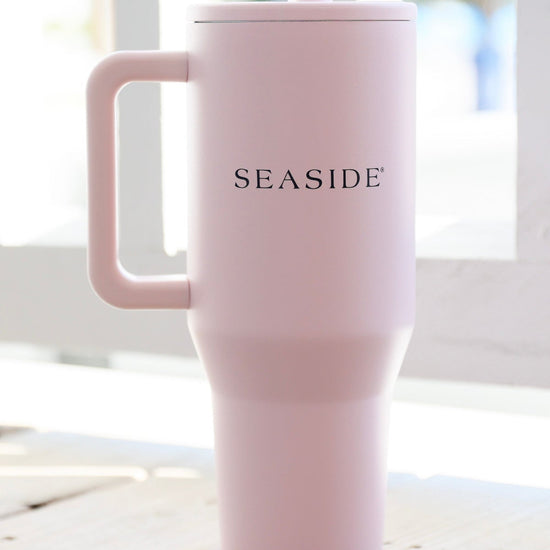 Pink Sand Blossom Seaside Travel Tumbler Hydrojug