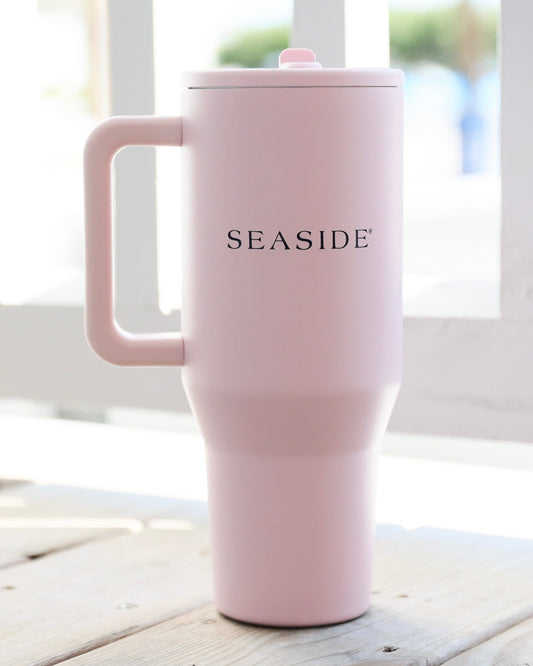 Pink Sand Blossom Seaside Travel Tumbler Hydrojug