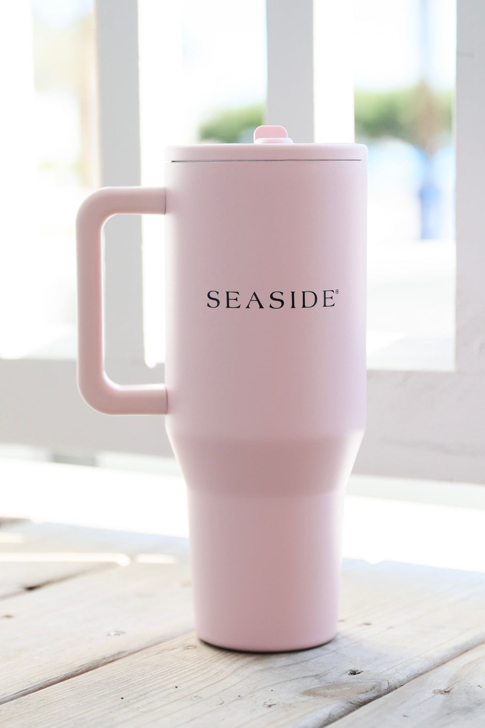 Pink Sand Blossom Seaside Travel Tumbler Hydrojug