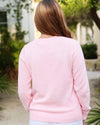 Pink Seaside Ellsworth and Ivey Knit Sweater Seaside Florida The Seaside Style 30A