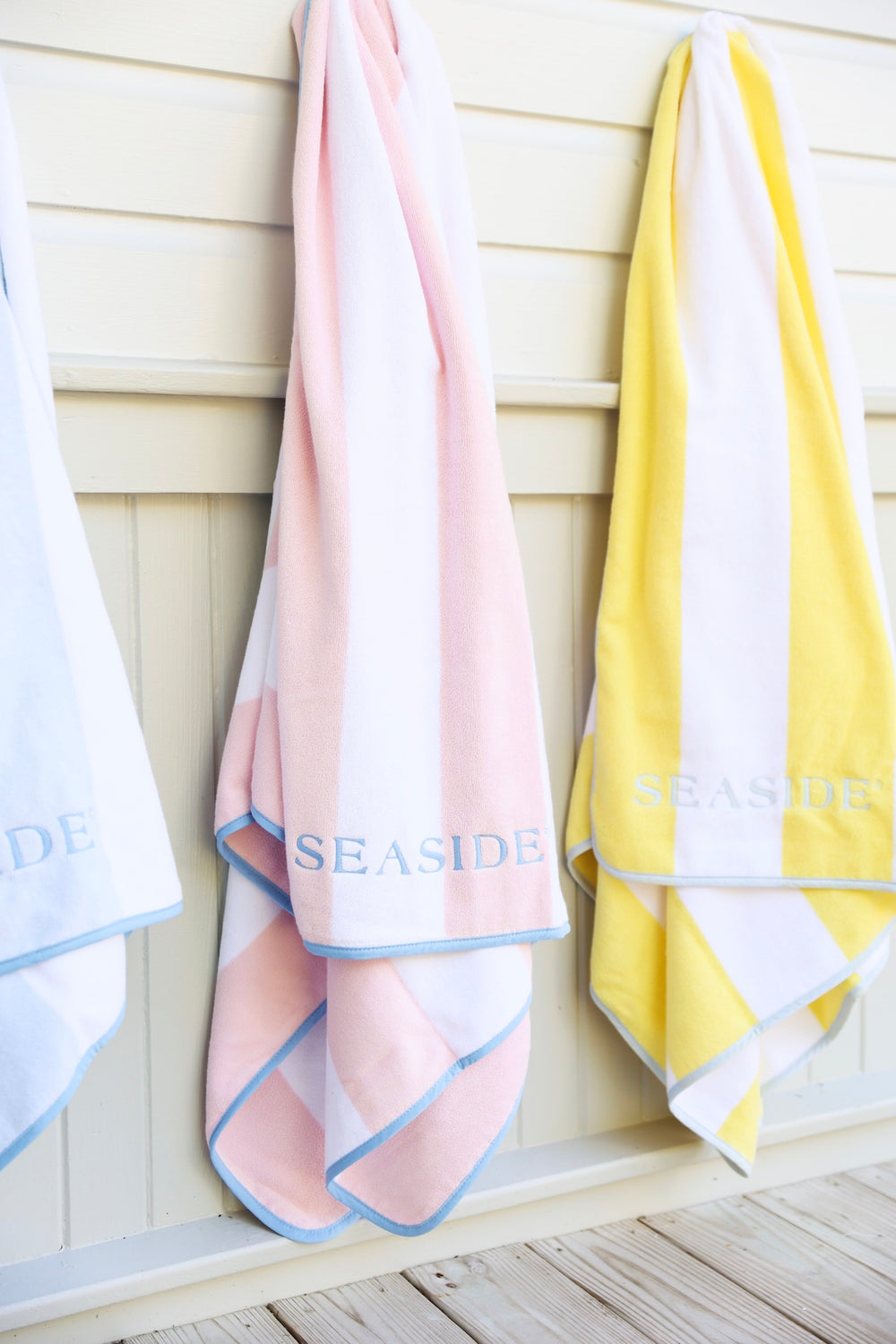 Pink Stripe Weezie Seaside Florida Beach Towel The Seaside Style