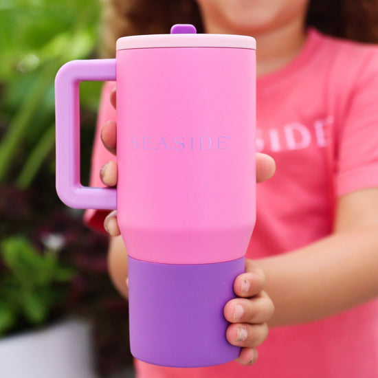 Pink Sugar purple hydro jug Seaside Traveler Tumbler