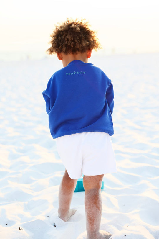 Royal Blue Toddler Seaside Sweatshirt