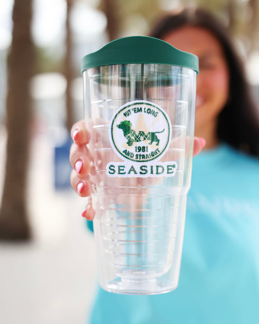 Bud the Dachshund Seaside Golf Tumbler the seaside style 30a