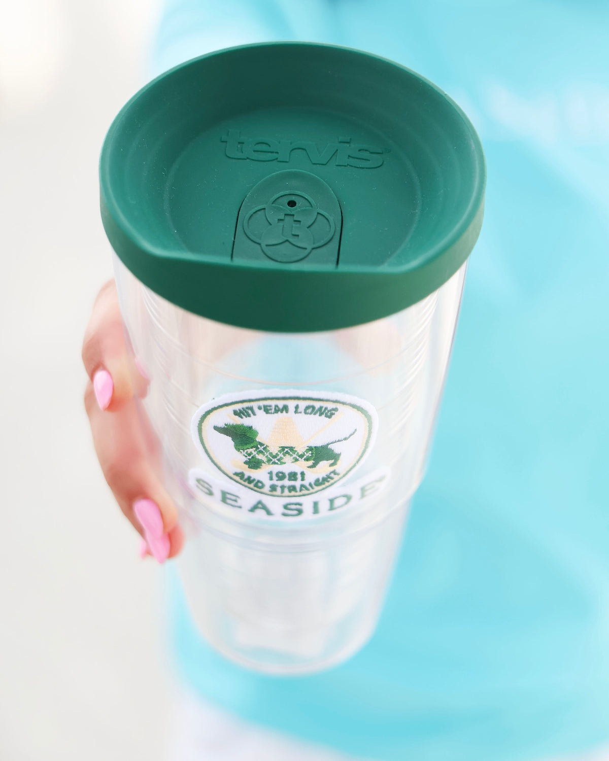 Bud the Dachshund Seaside Golf Tumbler the seaside style 30a