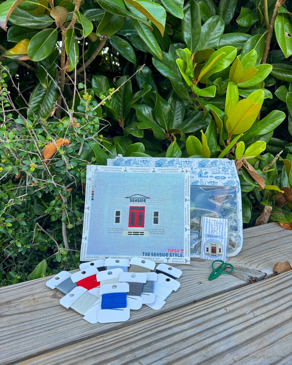 Seaside Post Office Needlepoint Kit The Seaside Style 30a