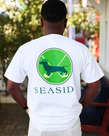Seaside Florida Bud The Dachshund Golf Tshirt The Seaside Style
