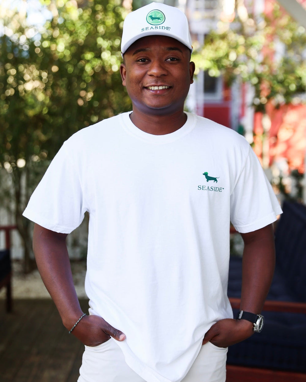 Seaside Florida Bud The Dachshund Golf Tshirt The Seaside Style