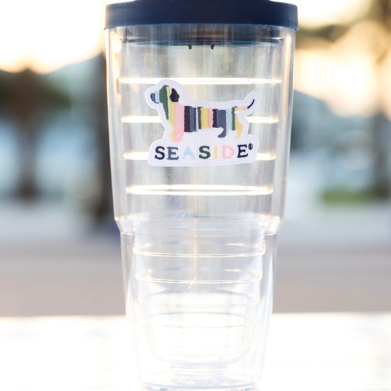 Seaside Bud the Dachshund Stripe Tervis