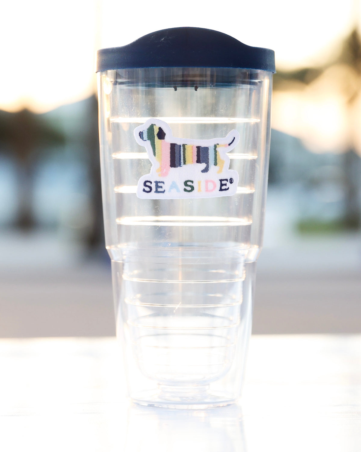 Seaside Bud the Dachshund Stripe Tervis
