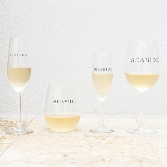 Seaside Champagne Glass
