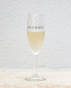 Seaside Champagne Glass