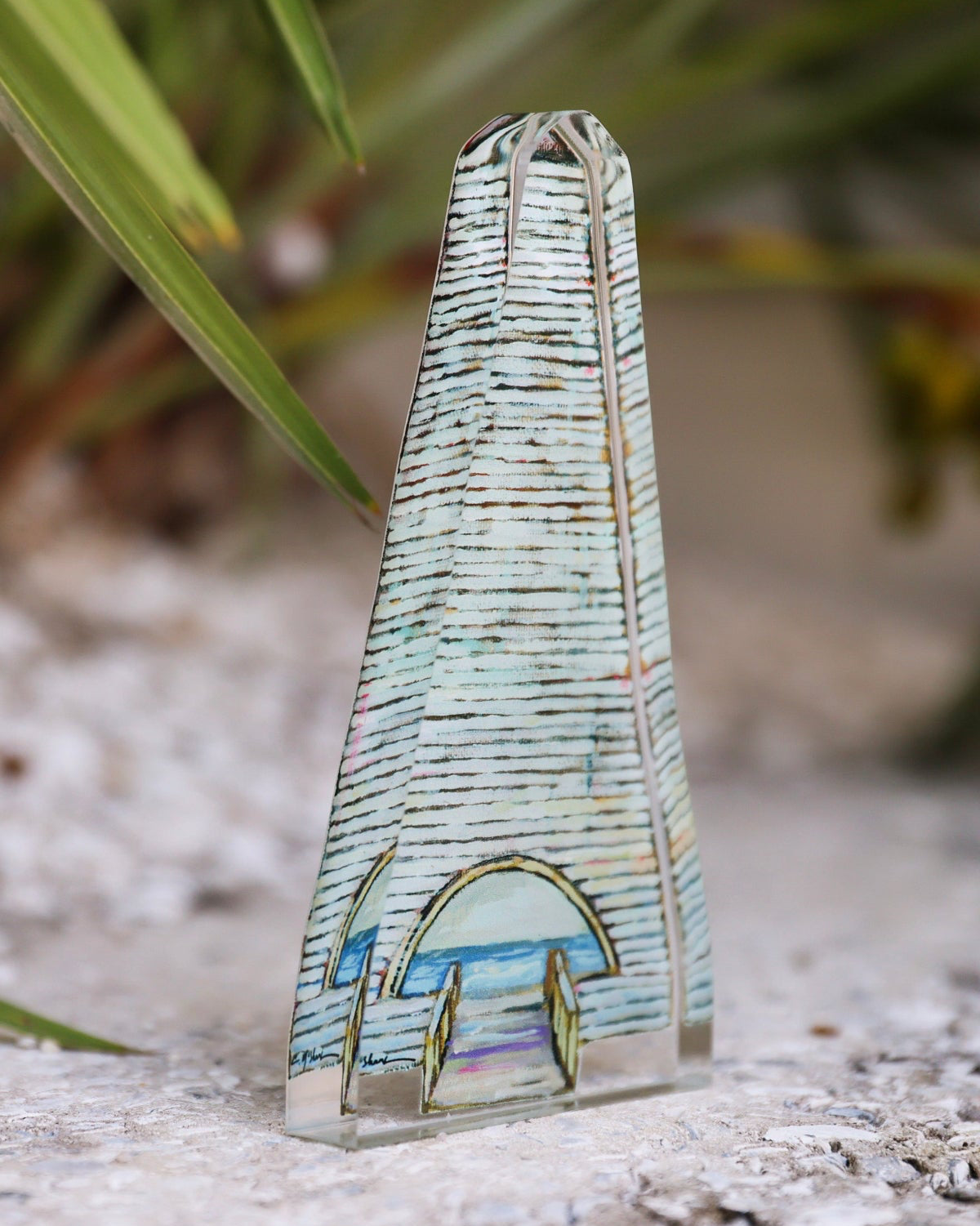 Seaside Coleman Pavilion Acrylic Shelfie