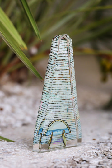 Seaside Coleman Pavilion Acrylic Shelfie