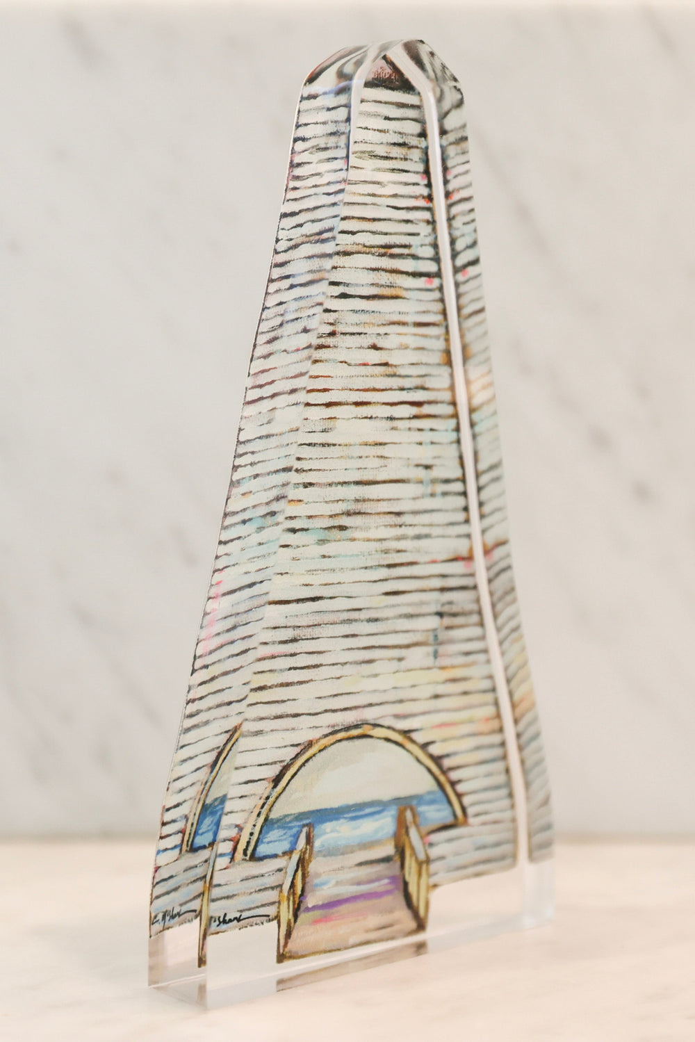 Seaside Coleman Pavilion Acrylic Shelfie