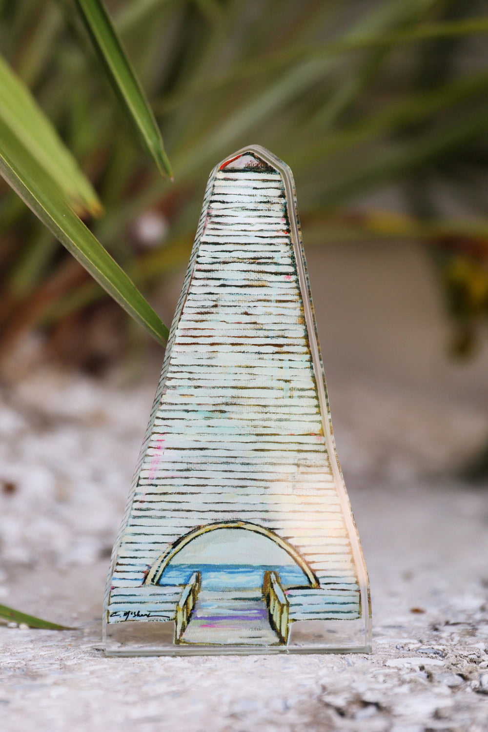 Seaside Coleman Pavilion Acrylic Shelfie