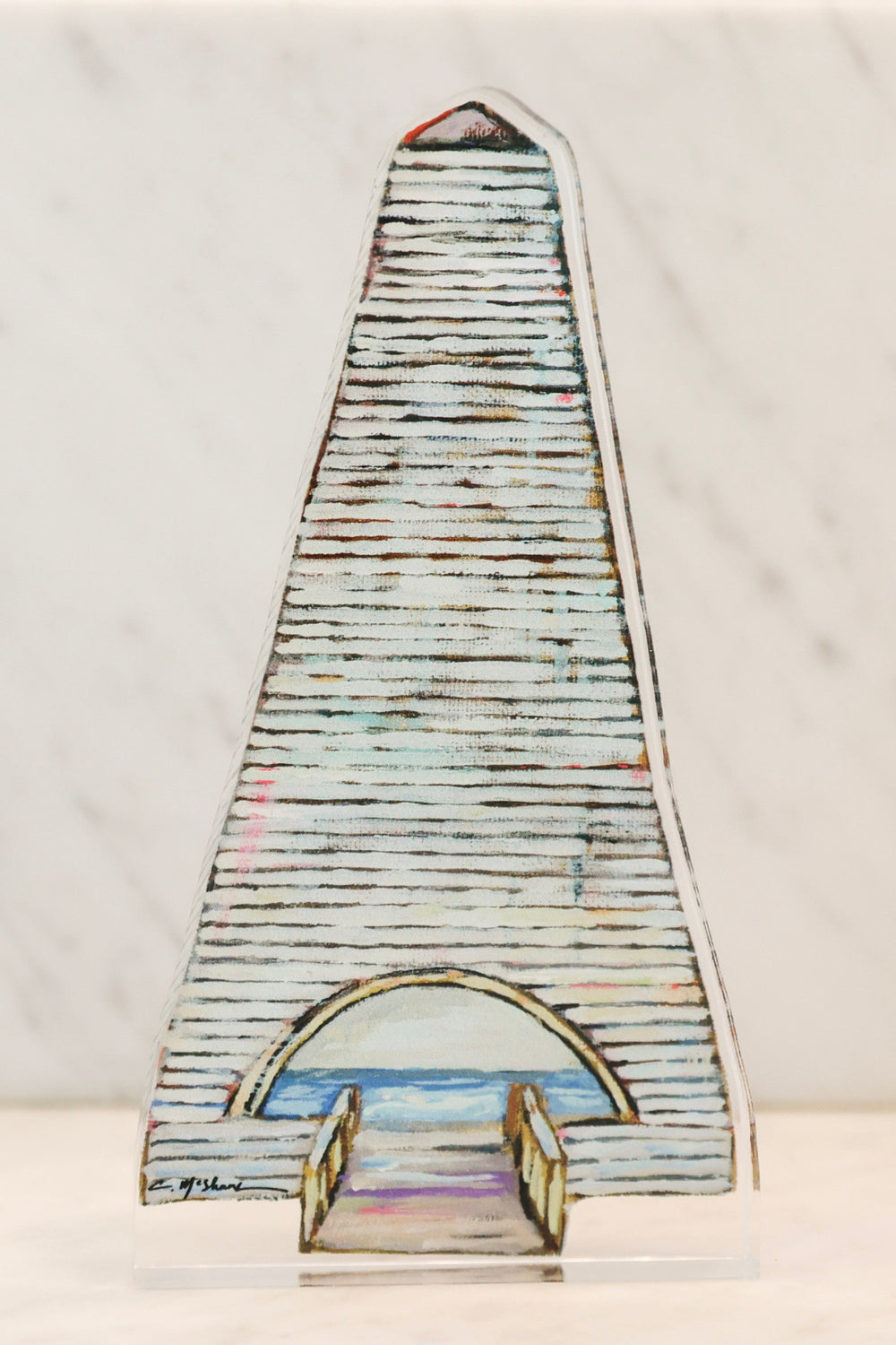 Seaside Coleman Pavilion Acrylic Shelfie