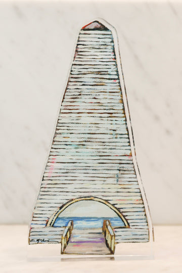 Seaside Coleman Pavilion Acrylic Shelfie