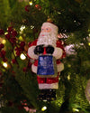 Seaside Collectible Santa Ornament