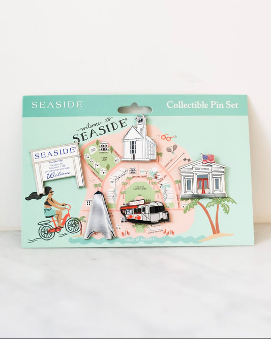 Seaside Florida Landmark Collectable 5 Pin Set The Seaside Style 