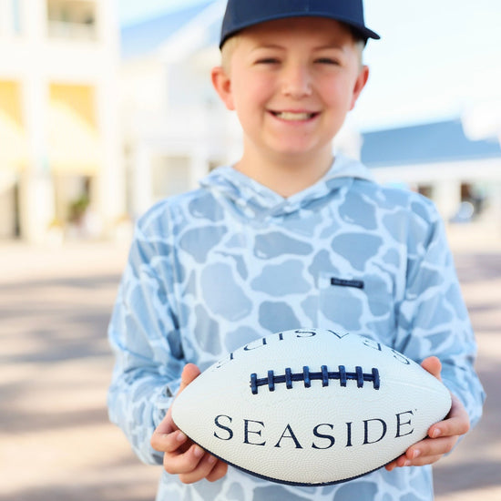 Seaside Junior Football Navy and WHite