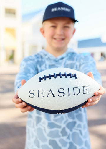 Seaside Junior Football Navy and white