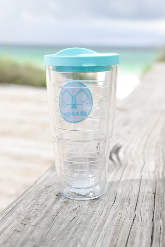 Aqua Seaside Pickleball Tervis Tumbler