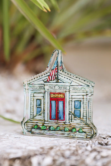 Seaside Post Office Acrylic Shelfie Mini
