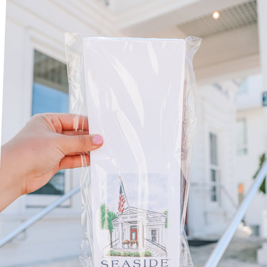 Seaside Post Office Print Notepad