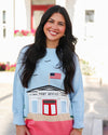 Seaside Post Office Sweater Ellsworth & Ivey 30a