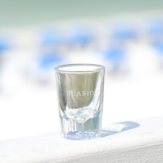 Clear Seaside Shot Glass