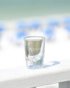 Clear Seaside Shot Glass