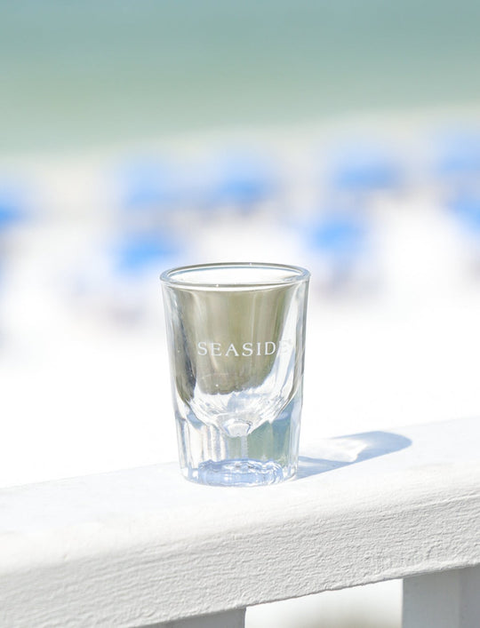 Clear Seaside Shot Glass