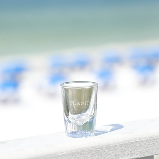 Clear Seaside Shot Glass