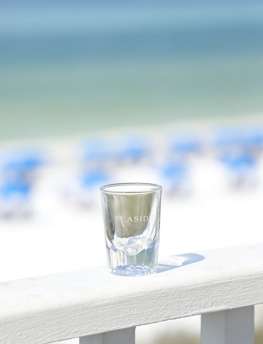 Clear Seaside Shot Glass